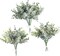 Artificial Flocked Eucalyptus Stems Faux Greenery Spray, 18pcs Best Filler Fake Plants for DIY Wedding Bouquet Centerpieces Arrangement
